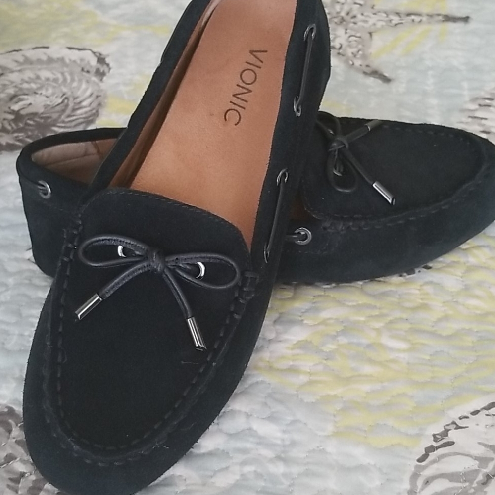 Vionic black Loafers New size 8